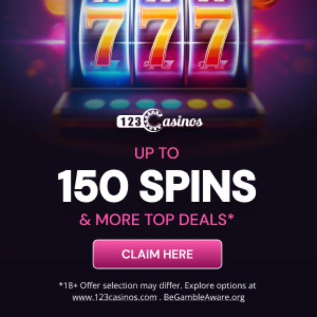 Get upto 150 FREE spins